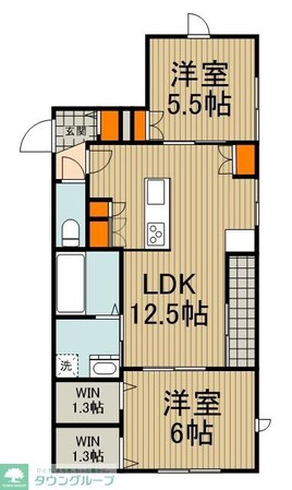 リヴィエールの物件間取画像
